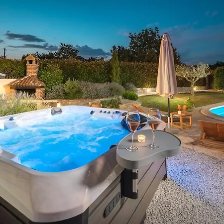 Rustic Nonni With Outdoor Pool In Visnjan Villa